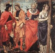 Fra Filippo Lippi Four Saints Altarpiece oil painting reproduction